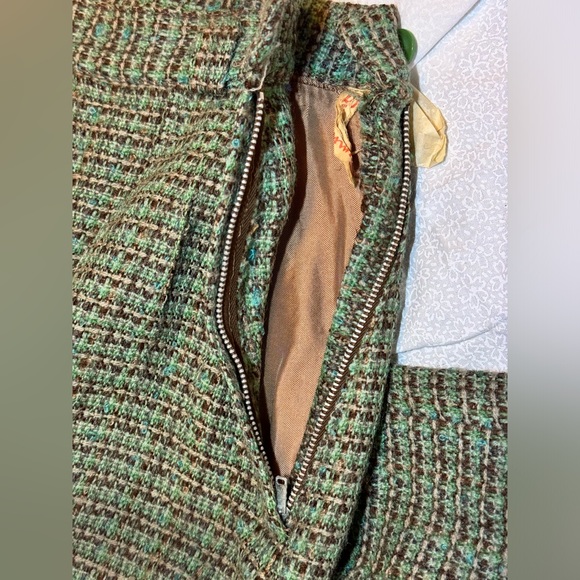 Vintage British Walker Summit of Boston Wool Skirt - Picture 4 of 11